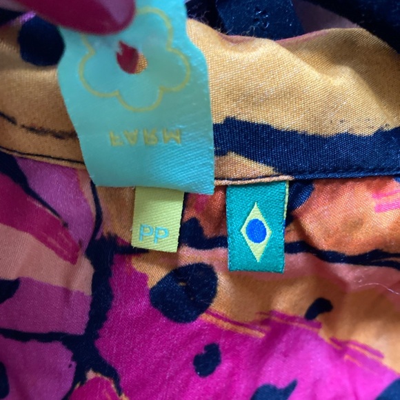 Farm Rio Tropical Flor de Banana Print Long Sleeve Romper Women's - Picture 7 of 13